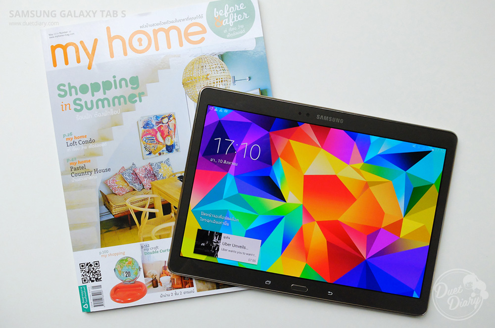 samsung,galaxy,tab,samsung galaxy tab s,ซัมซุง,tablet,android,กาแล็คซี่,review,รีวิว,โทรศัพท์,แท็บเล็ต,tab s