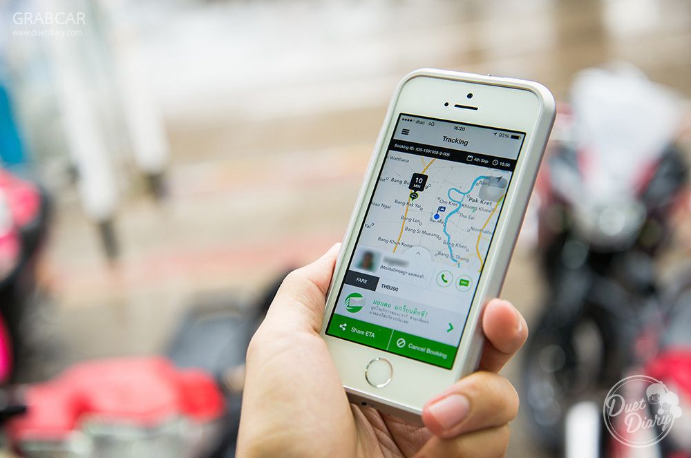 grabcar,grabtaxi,grab taxi,เดินทาง,รถแท๊กซี่,กรุงเทพ,รีวิว,แนะนำ,application,grab car