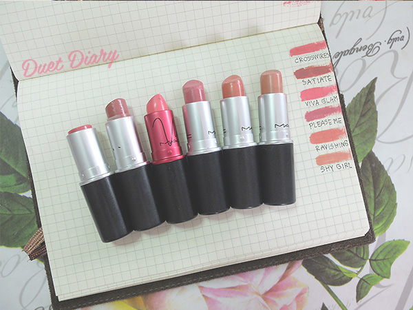 [Review] 6 Colors MAC Lipstick