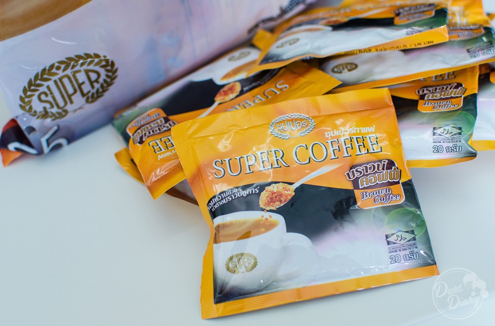 ลองชิมของใหม่ Super Brown Coffee กาแฟ 3in1 สุดหอม อร่อยลงตัว